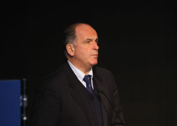 Il presidente della Regione, Augusto Rollandin