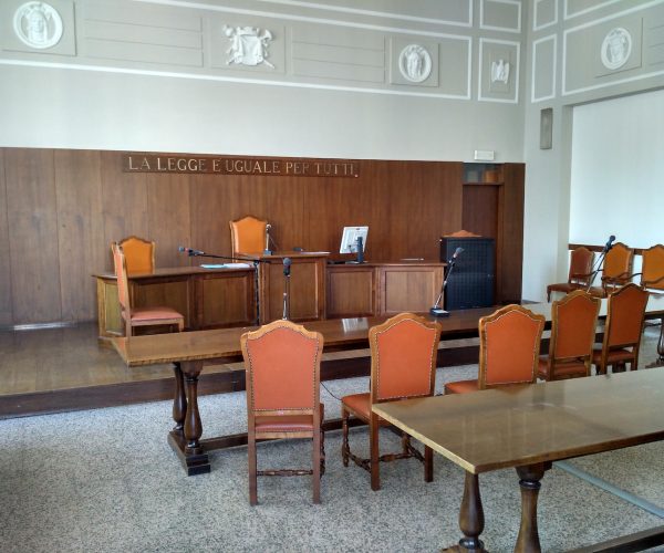 Aula tribunale, Tribunale, udienza, giudizio, processo