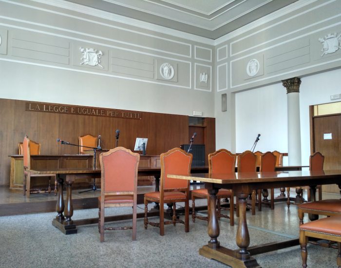 Aula tribunale, Tribunale, udienza, giudizio, processo