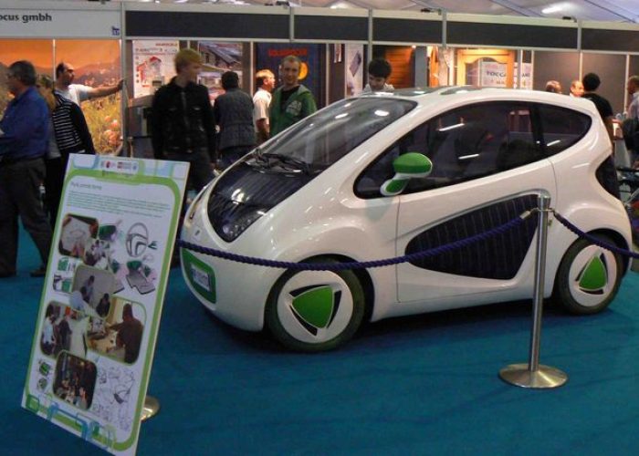 L'auto elettrica in esposizione a Rigenergia 2009