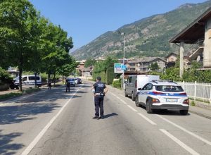 La viabilità in viale Piccolo San Bernardo