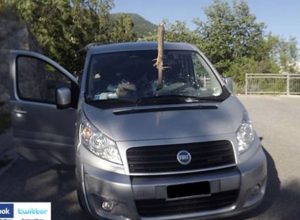 L'auto incidentata