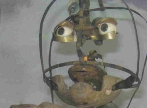 Un particolare dell'Automa di Innocenzo Manzetti