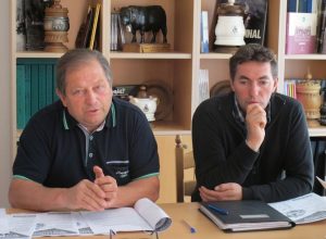 Da sinistra Pino Balicco e Roberto Bonin