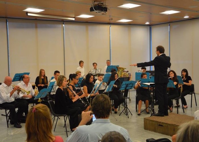 La banda musicale di Saint-Vincent.