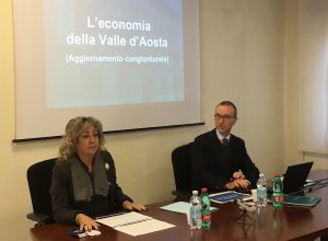 Presentazione rapporto Bankitalia  - Il direttore Angelica Pagliaruolo e il dottor Gullino