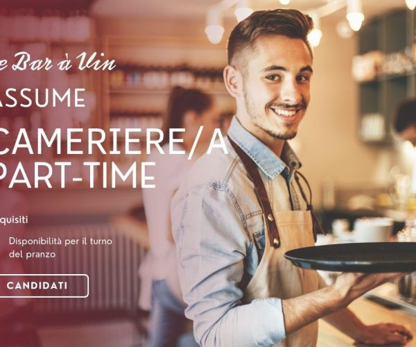 Offerta di lavoro Bar à Vin