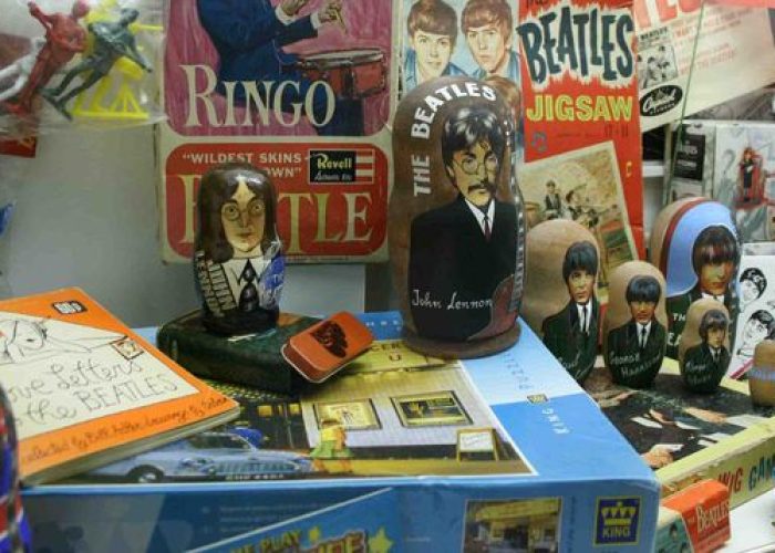Dalla mostra sui Beatles