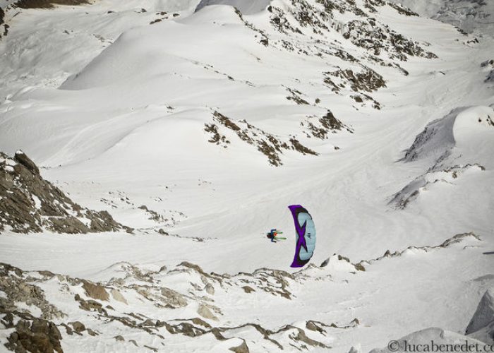 Speed riding sul Monte Rosa - foto di Luca Benedet