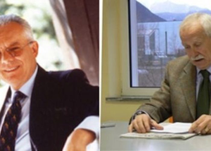 Da sinistra Cleto Benin e Eddy Ottoz
