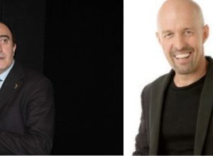 Da destra Marco Berry e il mago Alexander