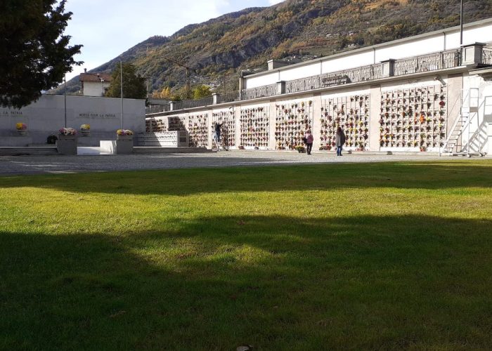 Il cimitero monumentale di Aosta