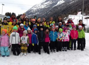 Piccoli e grandi atleti dello sci club Granta Parey