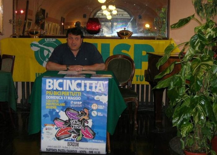 Carlo Finessi, presidente Uisp Valle d'Aosta