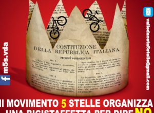 bicistaffetta del M5S