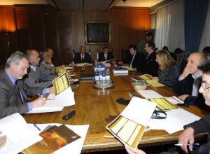 La conferenza stampa di presentazione del bilancio regionale