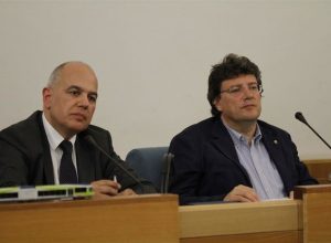 Da sinistra Maurizio Oberti e Aurelio Marguerettaz