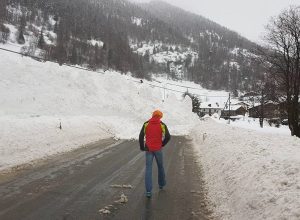 Valanga a Bionaz - Foto di Maurizio Lanivi