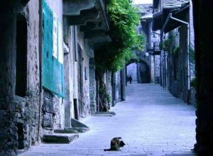 Il borgo di Bard sabato 25/10 al pomeriggio