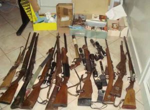 Il materiale sequestrato dal Corpo forestale valdostano