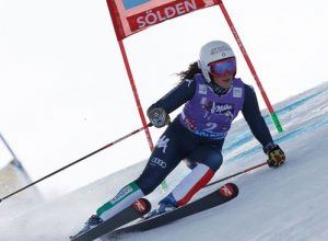 Federica Brignone in azione - Foto www.fisi.org