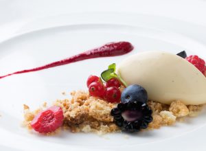 Uno dei piatti preparati da Brunero in occasione dell'esame finale.