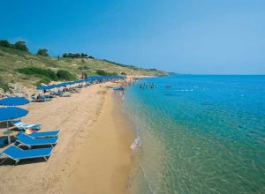 Calabria - Capo Rizzuto. La spiaggia del Villaggio L'Oasi