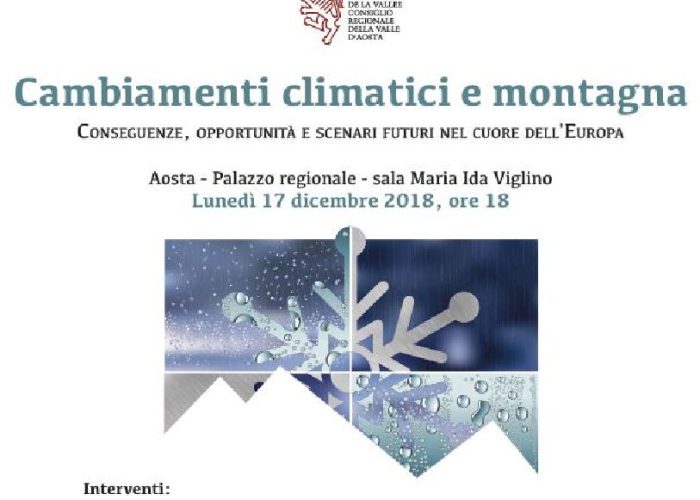 cambiamenti climatici e montagna