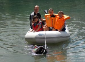 Un Terranova in azione al lago Lexert