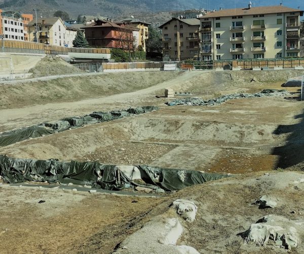 scavi cantiere ospedale