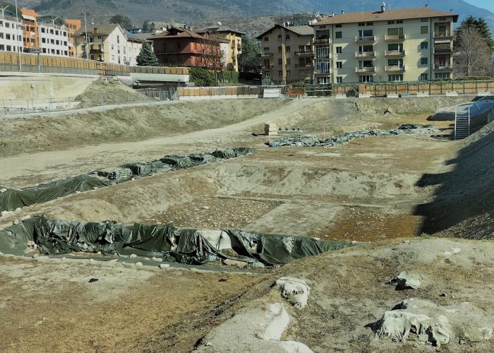 scavi cantiere ospedale