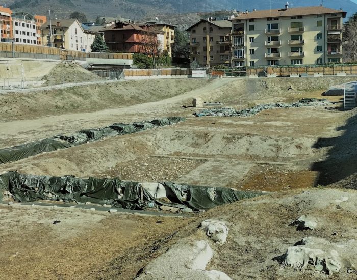 scavi cantiere ospedale