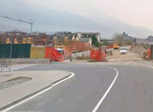 Cantiere via Dalla Chiesa