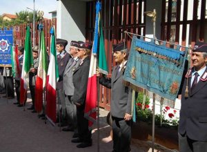 Un momento della cerimonia