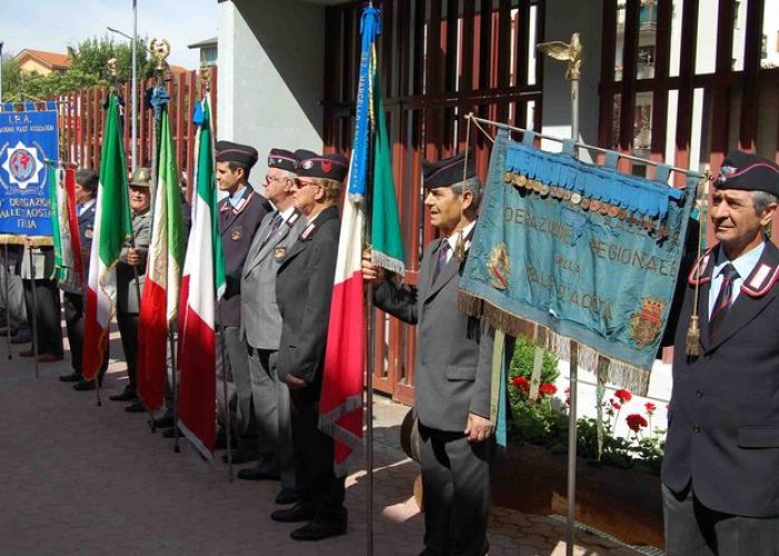 Un momento della cerimonia