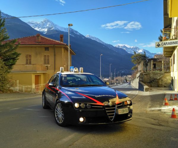 Il Nucleo Operativo Radiomobile di Châtillon.