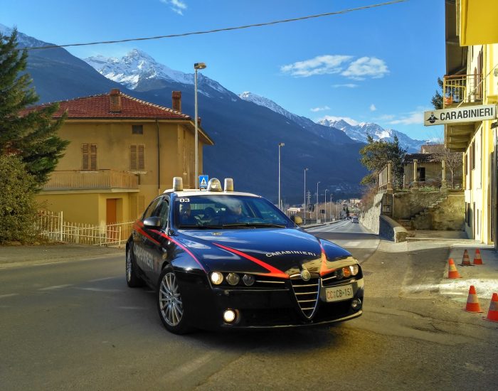 Il Nucleo Operativo Radiomobile di Châtillon.