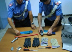 Il materiale sequestrato