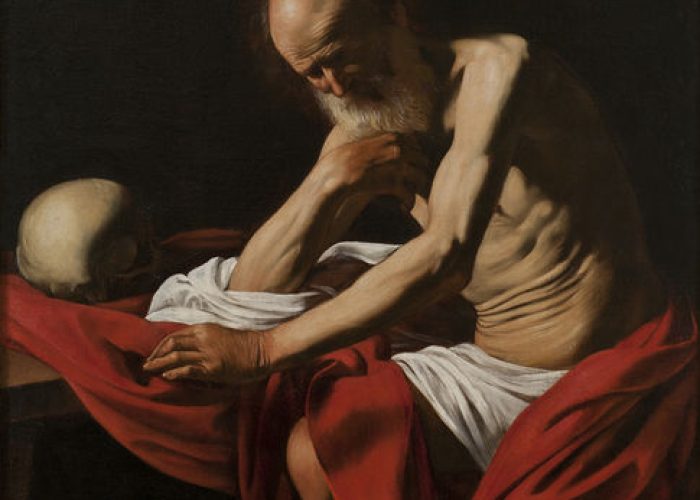 Michelangelo Merisi da Caravaggio, San Girolamo, olio su tela, 1605/1606