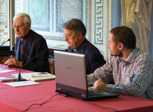 Monsignor Anfossi, don Aldo Armellin e Andrea Gatto