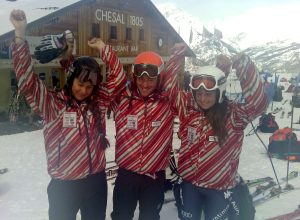 Da sinistra: Carlotta Da Canal, Giovanni Zazzaro e Giulia Albano