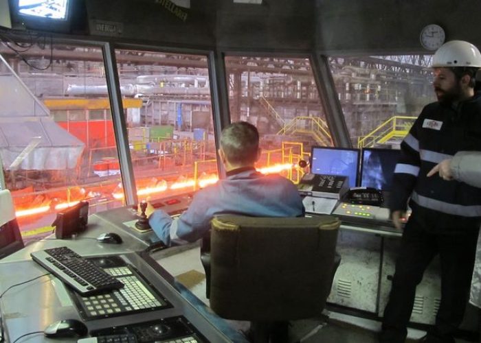 Lo stabilimento della Cogne acciai speciali