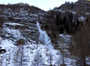 Cascata di ghiaccio di Valmiana