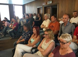 Casinò, i lavoratori in tribuna assistono all'audizione della IV Commissione