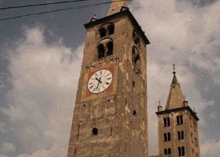I campanili della Cattedrale di Aosta