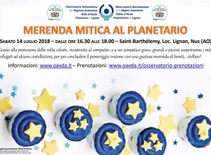 Locandina - merenda mitica al planetario