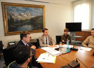 Il Presidente Viérin in II^ Commissione "Affari generali"