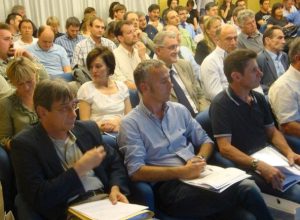 Una riunione dei sindaci