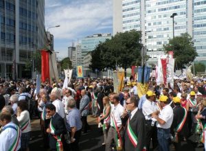 Manifestazione Anci a Milano