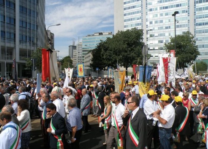 Manifestazione Anci a Milano